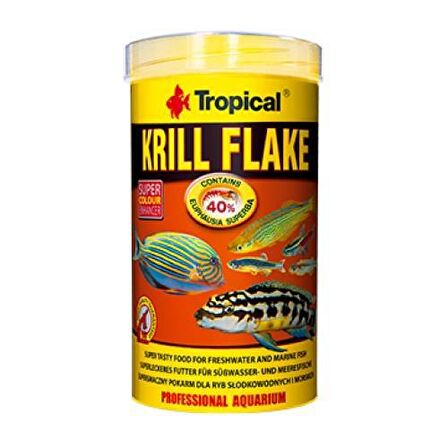 Tropical Krill Flake Pul Balık Yemi 100 Ml 20 Gr