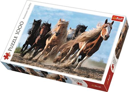 Trefl Galloping Horses 11+ Yaş Küçük Boy Puzzle 1000 Parça