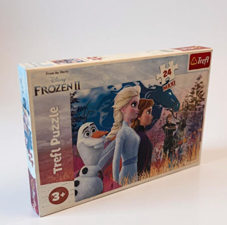 Trefl Frozen II Karlar Ülkesi 2 Maxi Puzzle 24 Parça (3+ Yaş) - Lisanslı