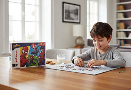 Trefl Marvel Spider-Man 30 Parça Puzzle - Çocuk Yapboz (3+ Yaş)