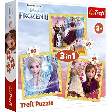 Trefl Fantastik 20+36+50 Parça Çocuk Puzzle