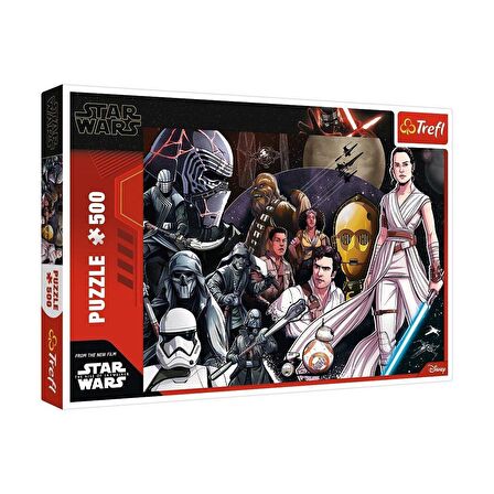 37375 Trefl Puzzle Star Wars, Long Live The Ressistence 500 Parça Puzzle