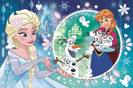 Trefl Frozen 4+ Yaş Büyük Boy Puzzle 54 Parça