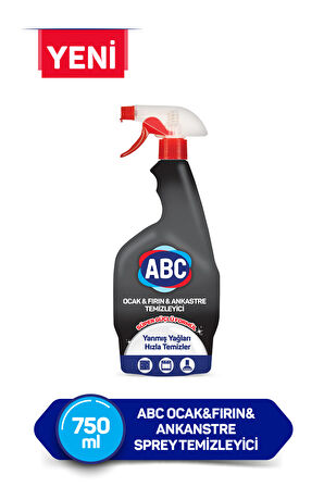 ABC Sprey Temizleyici Ocak Fırın Ankanstre 750ml