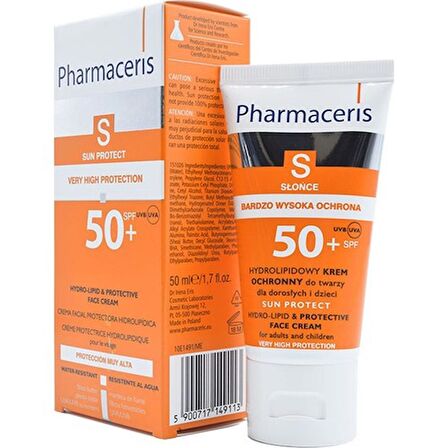 Pharmaceris Sun Protection SPF50 Hydra Lipid Güneş Kremi 50 ml