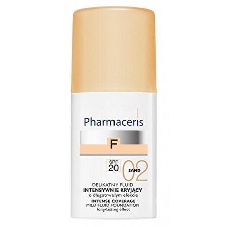 Pharmaceris F Intense Coverage Foundation Spf 20 Ivory 02 30 ML