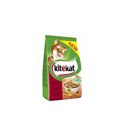 Kitekat Biftekl, Sebzeli 300 Gram Kuru Mama