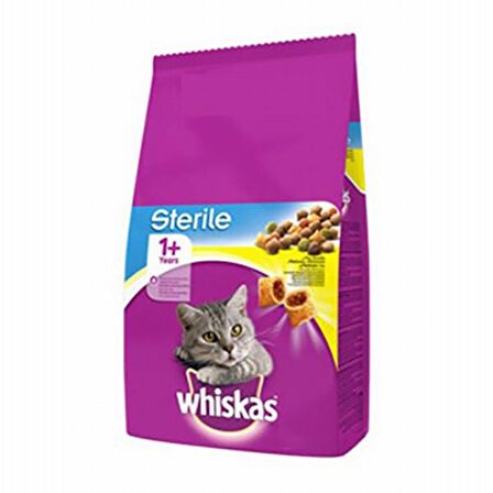 Whiskas Tavuklu Kısırlaştırılmış Kedi Maması 1,4 kg