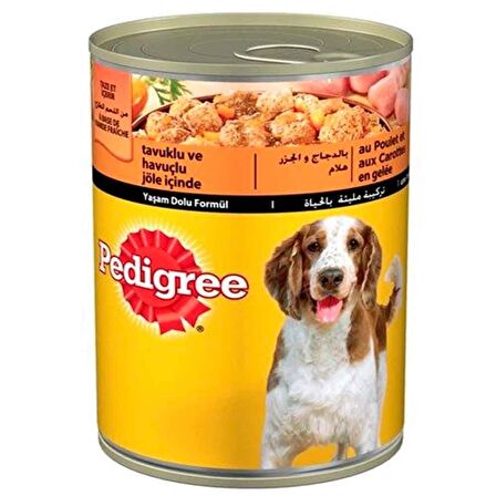 Pedigree Havuçlu-Tavuklu Küçük Irk Yetişkin Yaş Köpek Maması 400 gr