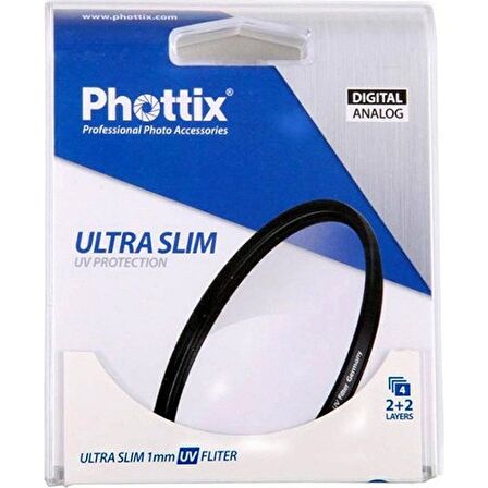 Phottix Phottix 62 Mm Ultra Slim Uv Protector Filtre