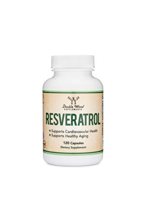 Double Wood Resveratrol - 500 mg 120 Kapsül