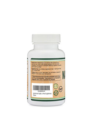 Double Wood Nattokinase 4000FU 120 Kapsül