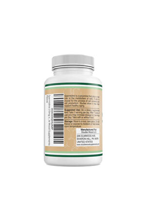 Double Wood Spermidine 10 Mg 120 Kapsül