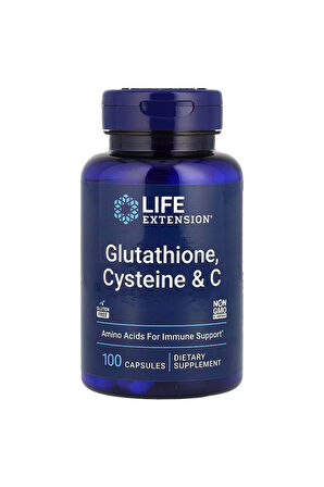 Life Extension Glutathione Cysteine & C 100 Kapsül