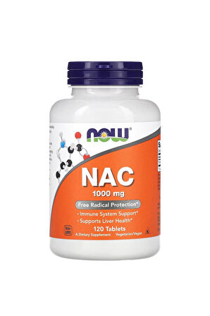 Now Foods N/A/C 1000 Mg 120 Tablet