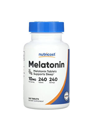 Nutricost 10 Mg Melatonin 240 Tablet