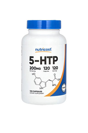 Nutricost 5-HTP 200 Mg 120 Kapsül