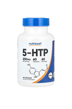 Nutricost 5-HTP 200 Mg 60 Kapsül