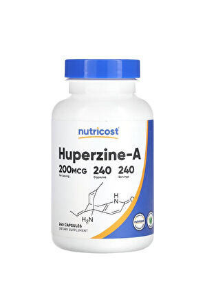 nutricost Huperzine A 200 Mcg 240 Kapsül