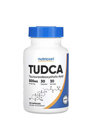 Nutricost Tudca 500 Mg 30 Kapsül