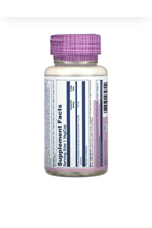 Solaray, Vit. Extracts, Hawthorn, 100 Mg, 60 Veg Kapsül