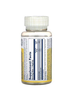 Solaray, Zinc Citrate with Pumpkin Seed, 50 Mg, 60 Veg Kapsül