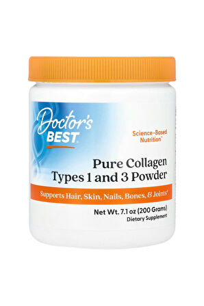 Pure Collagen Types 1 and 3 Powder, 7.1 oz (200 g)