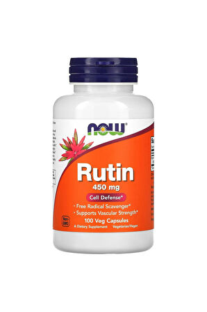 NOW Foods, Rutin, 450 mg, 100 Veg Capsules