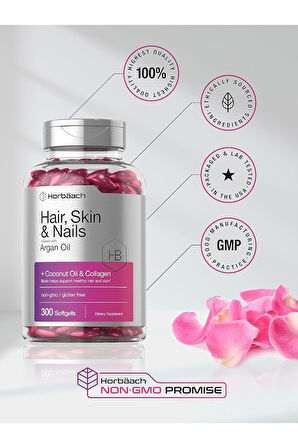 Horbäach Hair Skin and Nails Vit. | 300 Softgels