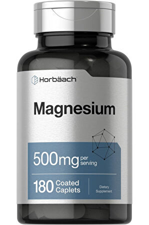 Horbäach Magnesium 500 Mg | 180 Kapsül