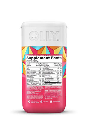 OLLY Ultra Strength Prenatal folic Acis + DHA 60 Softgels