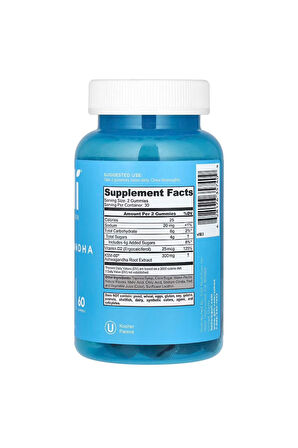 Goli Nutrition, Ksm -66 Ash Root Extract ,300 Mg 60 Gummies