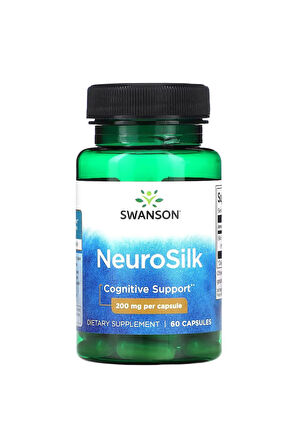 Swanson Neurosilk 200 Mg 60 Kapsül