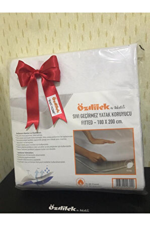 Özdilek Fitted Alez Çift Kişilik Sıvı Geçirmez 180x200