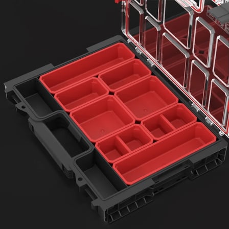 Qbrick System PRO Organizer 200 Bölmeli Organizer Kutu
