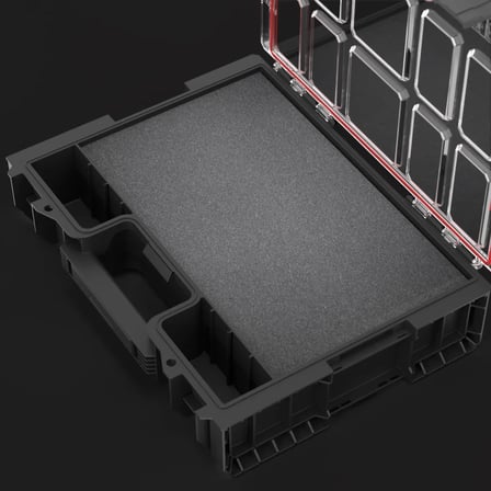 Qbrick System PRO Organizer 300 Multilayer Foam Inserts Sünger Dolgulu Organizer