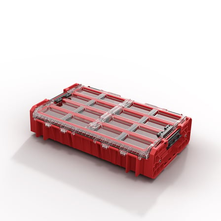 Qbrick System One Organizer Xl 2.0 Long Bin Red Ultra Hd Custom Uzun Bölmeli Organizer