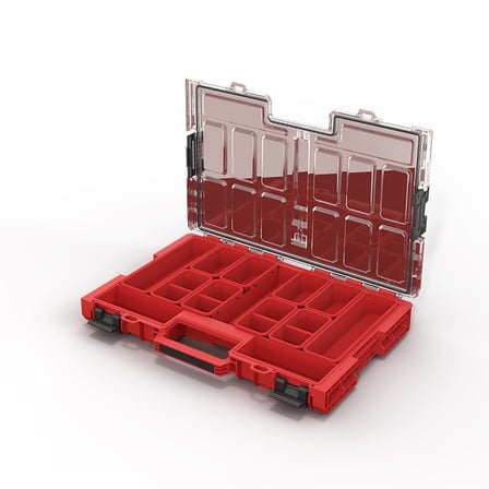 Qbrick System ONE Organizer L 2.0 RED ULTRA HD Bölmeli Organizer Kutu