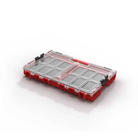 Qbrick System ONE Organizer L 2.0 Multilayer Foam Inserts RED ULTRA HD Sünger Dolgulu Organizer