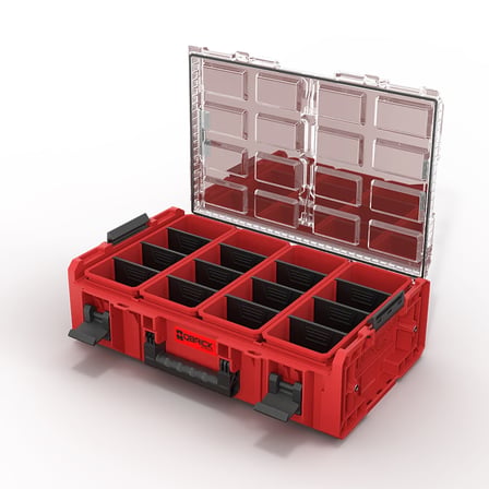 Qbrick System ONE Organizer 2XL 2.0 RED ULTRA HD Custom Adapter Promo Adaptörlü Organizer