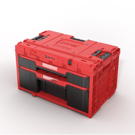 Qbrick System ONE Drawer 2 Plus Toolbox 2.0 RED ULTRA HD Custom Çekmeceli Takım Çantası