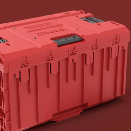 Qbrick System ONE Drawer 2 Plus Toolbox 2.0 RED ULTRA HD Custom Çekmeceli Takım Çantası
