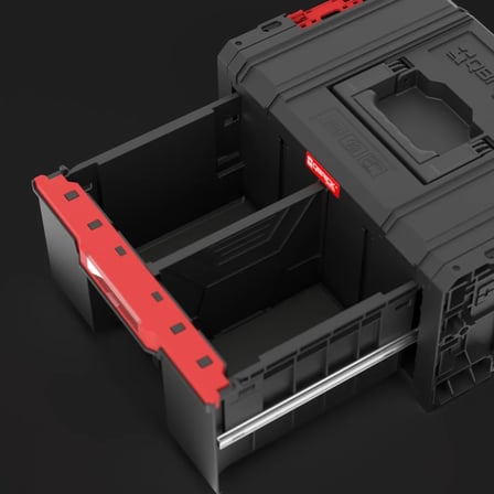 Qbrick System PRO Drawer 1 Toolbox 2.0 Basic Çekmeceli Takım Çantası