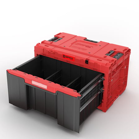 Qbrick System ONE Drawer 1 Toolbox 2.0 RED ULTRA HD Custom Çekmeceli Takım Çantası