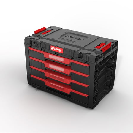 Qbrick System PRIME Drawer 4 Toolbox Basic Çekmeceli Takım Çantası