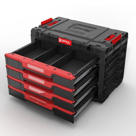 Qbrick System PRIME Drawer 4 Toolbox Basic Çekmeceli Takım Çantası