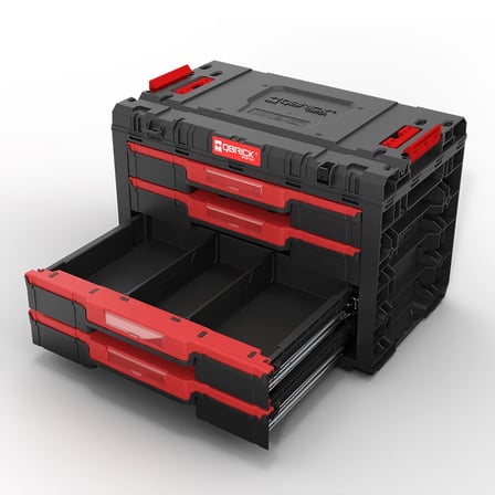 Qbrick System PRIME Drawer 4 Toolbox Basic Çekmeceli Takım Çantası