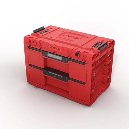 Qbrick System PRIME Drawer 2 Toolbox Expert RED ULTRA HD Custom Çekmeceli Takım Çantası