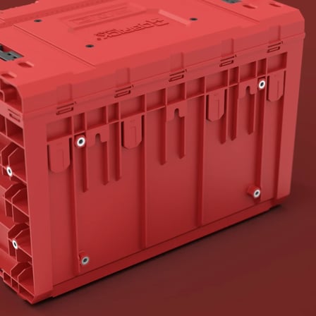 Qbrick System PRIME Drawer 3 Toolbox Expert RED ULTRA HD Çekmeceli Takım Çantası