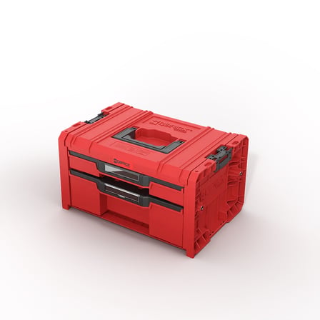 Qbrick System PRO Drawer 2 Toolbox 2.0 Expert RED ULTRA HD Custom Çekmeceli Takım Çantası